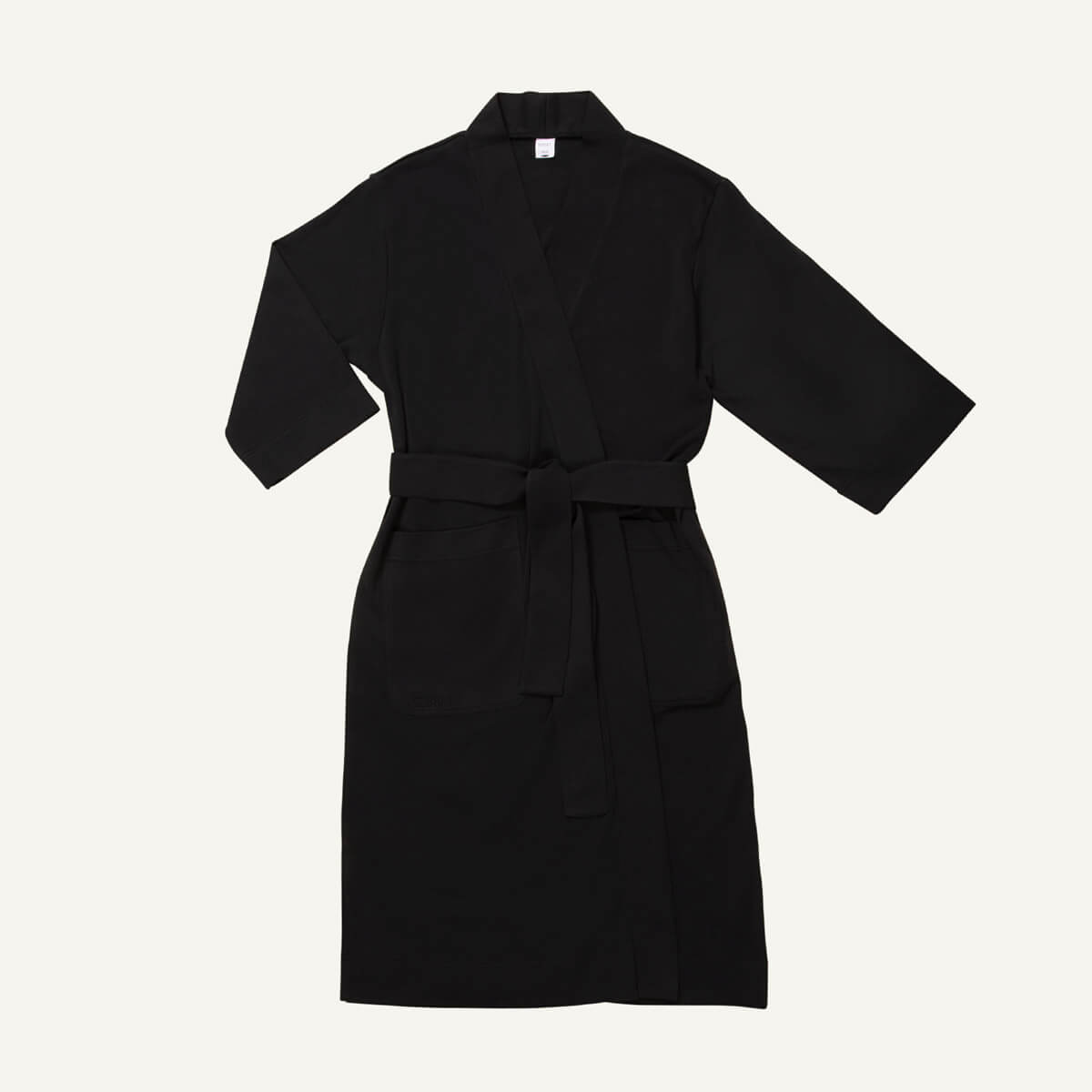 Organic Cotton Essential Robe in Graphite