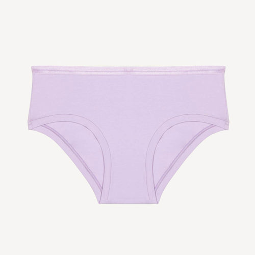 Organic Cotton Mid-Rise Hipster in Petal