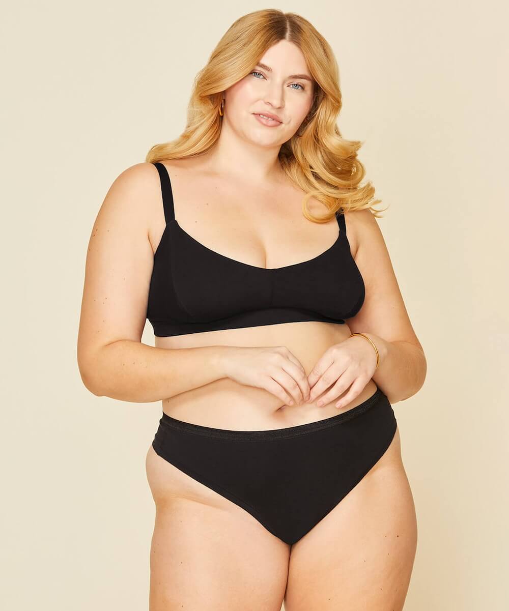 Organic Cotton Triangle Soft Bra Subset - Main Image