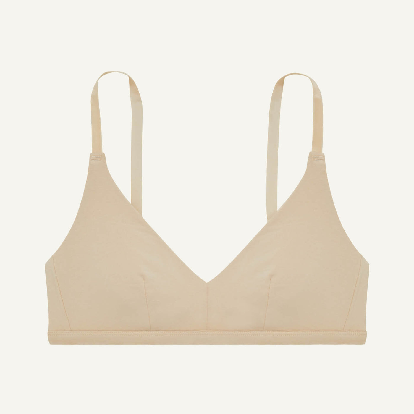 SALE Knickey Triangle Bralette in Wheat