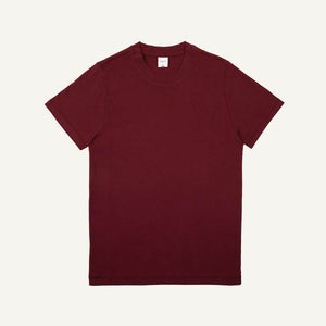 Organic Cotton Classic Tee in Garnet