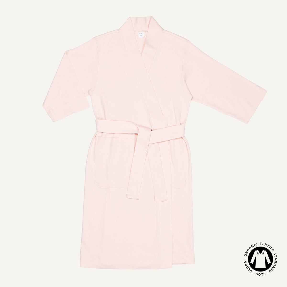 Organic Cotton Essential Robe in Quartz