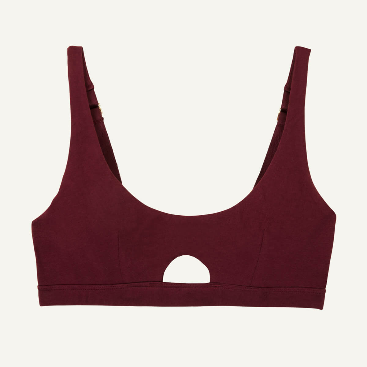 Subset Organic Cotton Keyhole Soft Bra: Available in sizes XS-3XL+ | Subset
