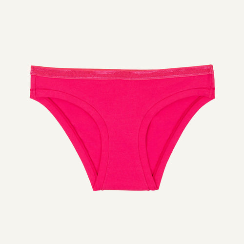 Organic Cotton Low-Rise Bikini in Aurora