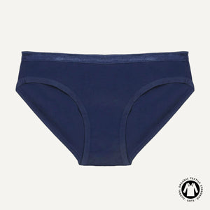 Organic Cotton Low-Rise Brief in Marine