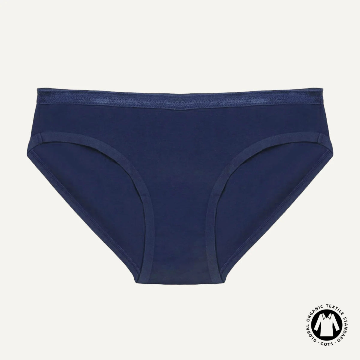 Organic Cotton Low-Rise Brief in Marine