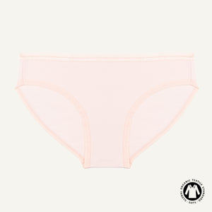 Organic Cotton Low-Rise Brief in Quartz