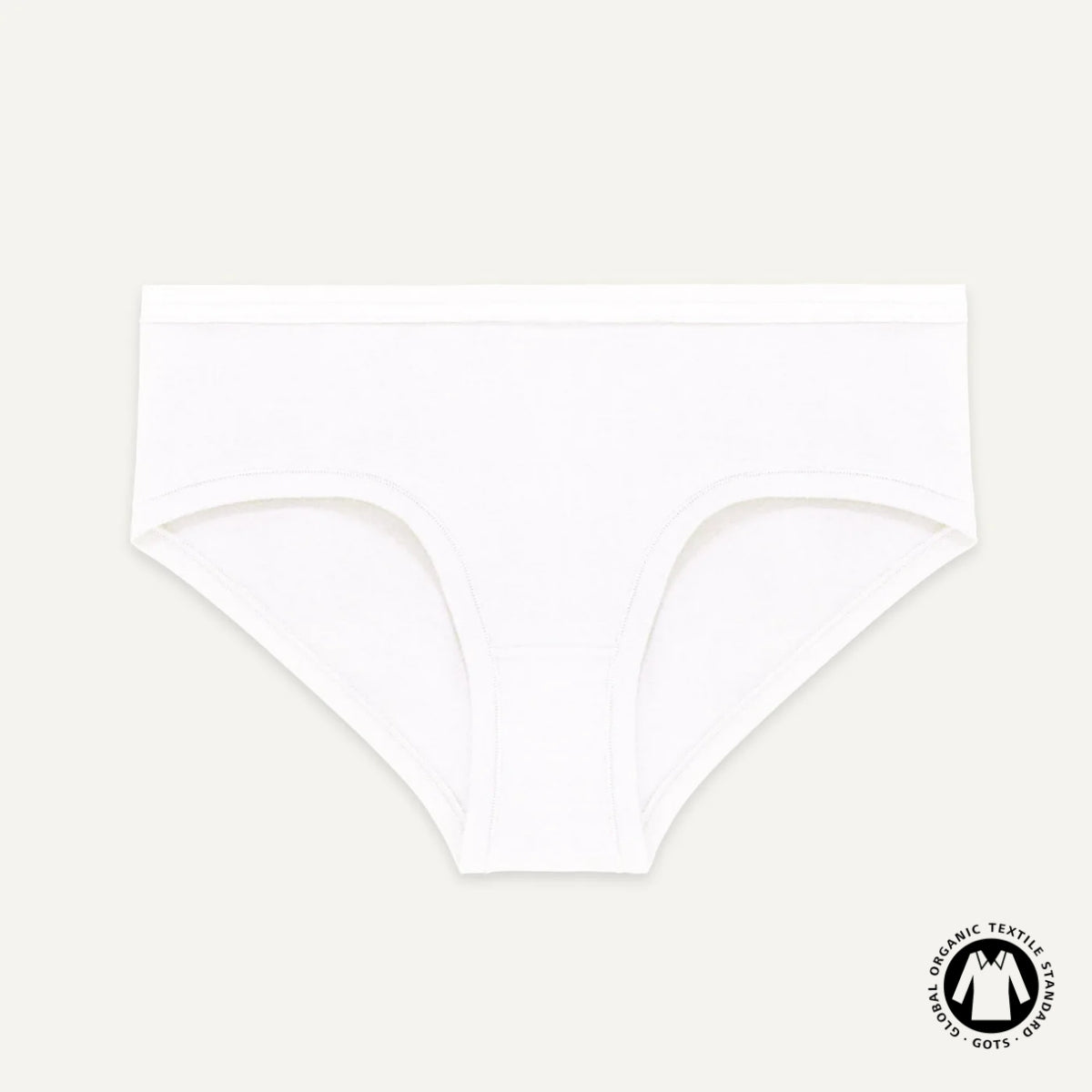 Organic Cotton Mid-Rise Hipster in Cloud Nine