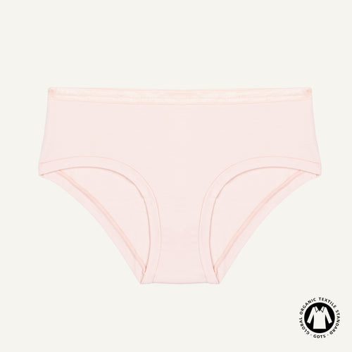 Organic Cotton Mid-Rise Hipster in Quartz