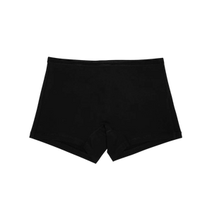 Organic Cotton Mid-Rise Shortie in Carbon