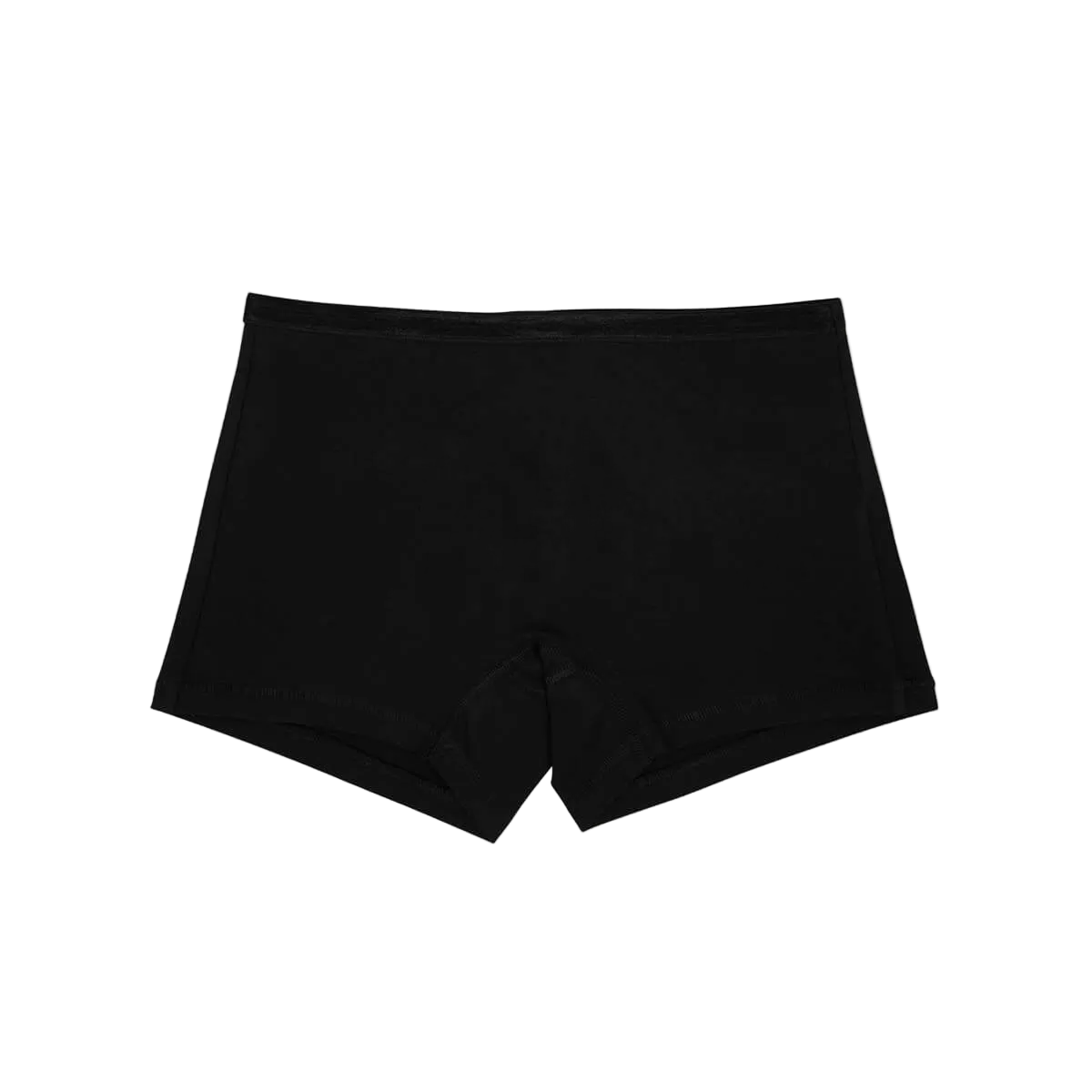 Organic Cotton Mid-Rise Shortie in Carbon