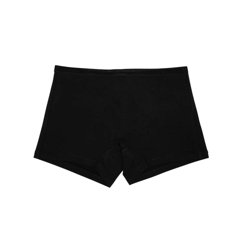 Organic Cotton Mid-Rise Shortie in Carbon