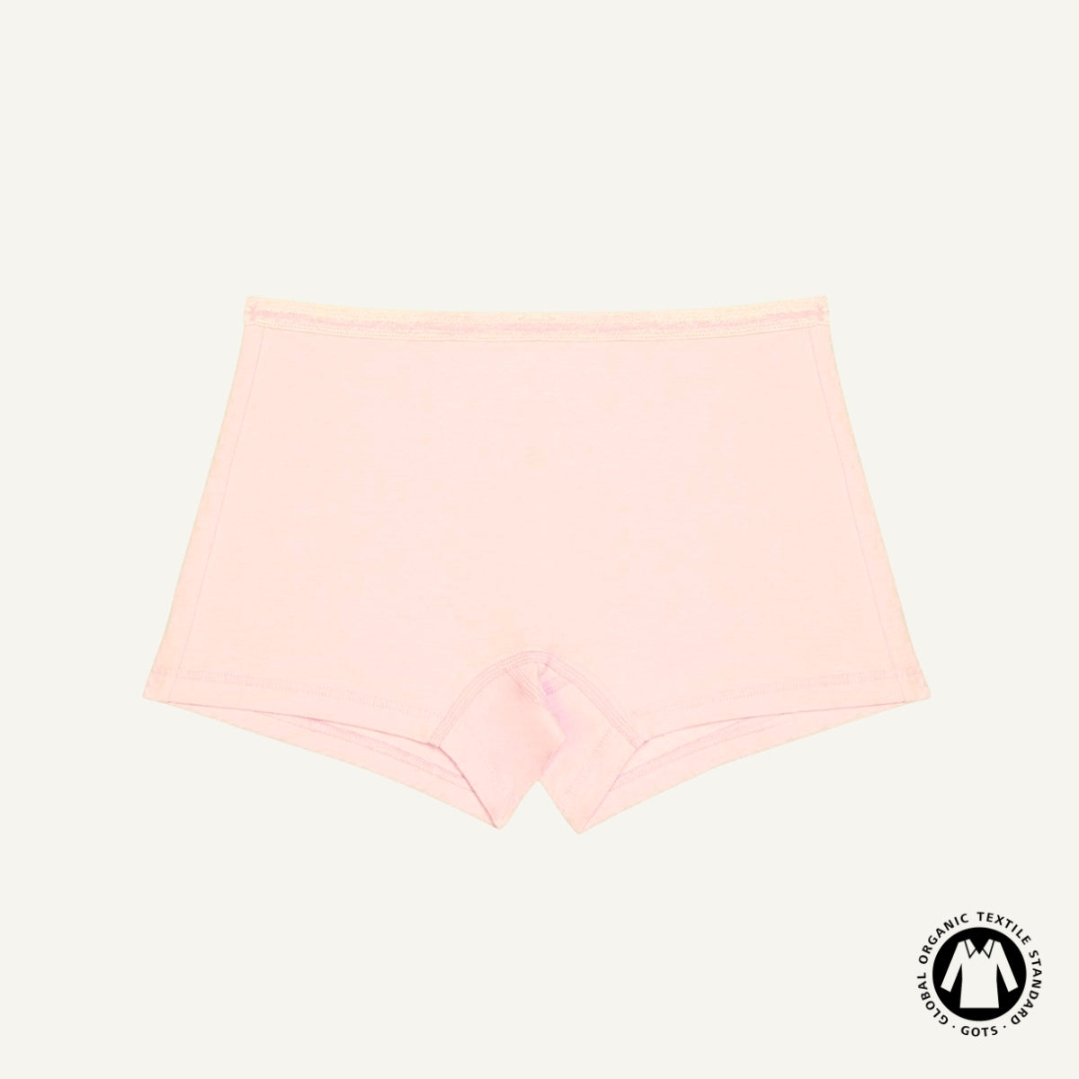 Organic Cotton Mid-Rise Shortie in Quartz