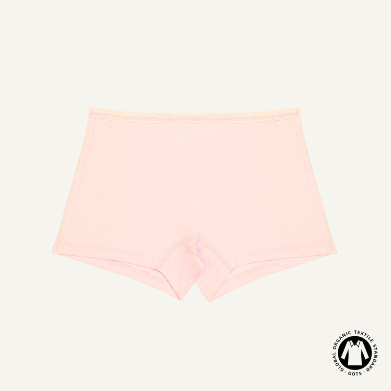 Organic Cotton Mid-Rise Shortie in Quartz