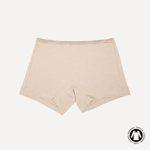 Organic Cotton Mid-Rise Shortie in Stone