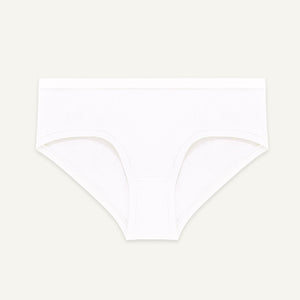 Organic Cotton Mid-Rise Hipster in Cloud Nine