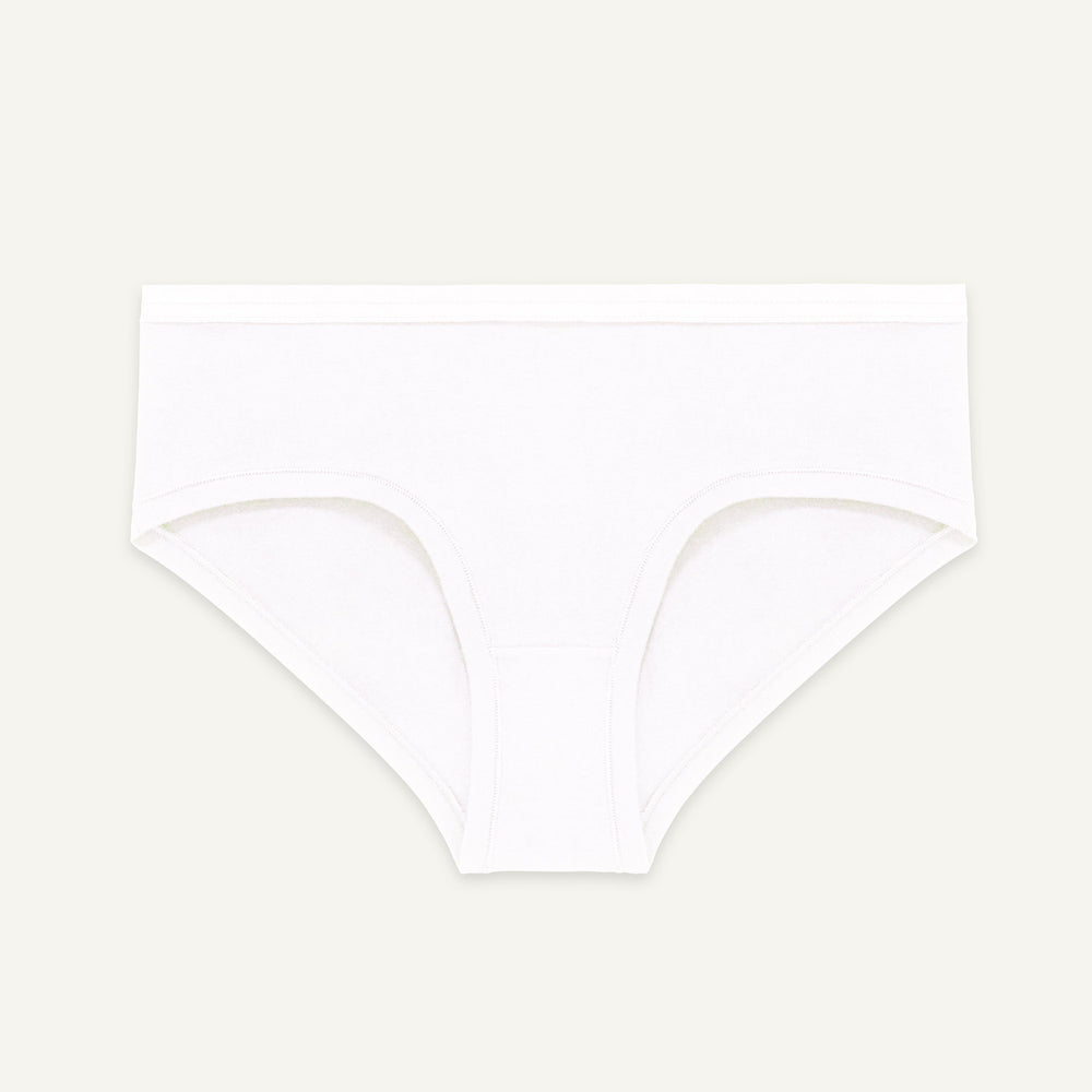 Organic Cotton Mid-Rise Hipster in Cloud Nine