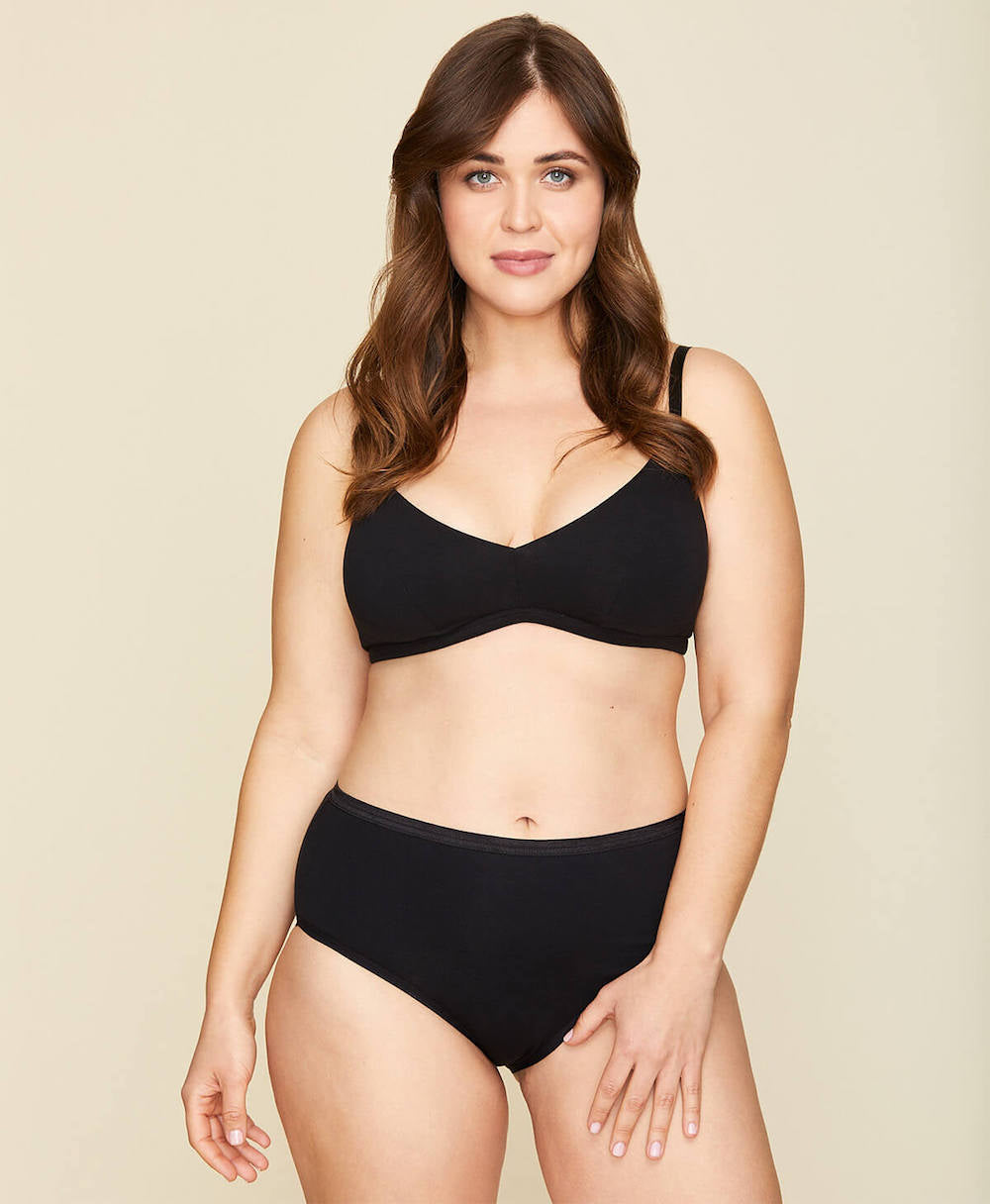 Subset Women's Organic Cotton Triangle Bras & Bralettes