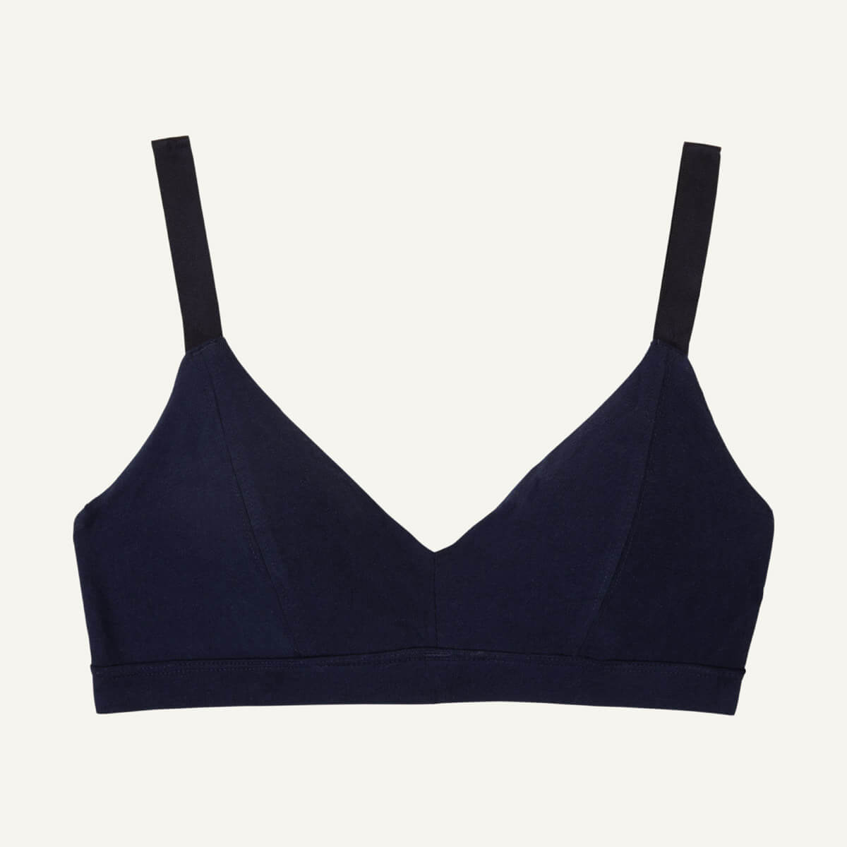 Shop IVY IVORY: SOFT CUP TRIANGLE BRA TOP from HERTH at Seezona