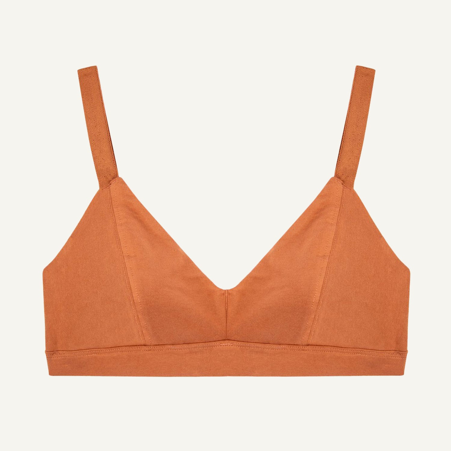 Subset Organic Cotton Triangle Soft Bra: Available in sizes XS-3XL ...