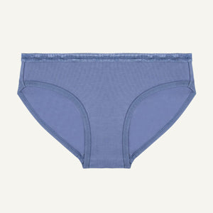 Organic Cotton Low-Rise Brief in Gale