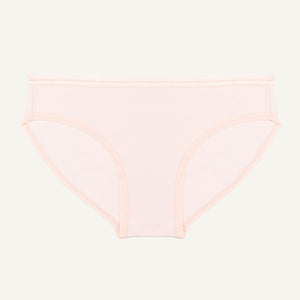 Organic Cotton Low-Rise Brief in Quartz