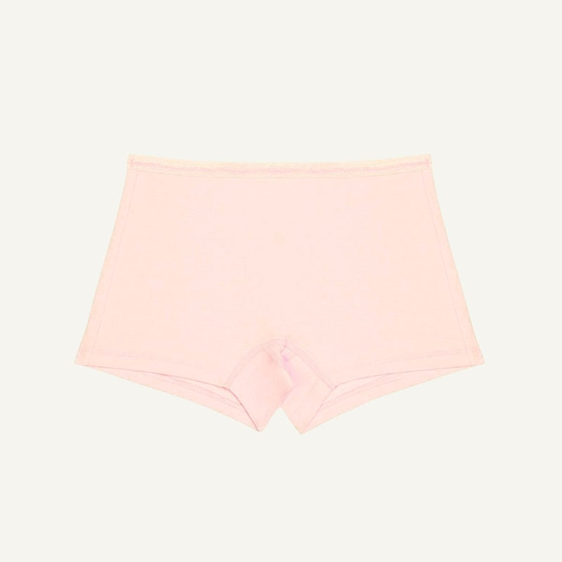 Organic Cotton Mid-Rise Shortie in Quartz