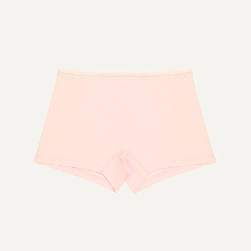 Organic Cotton Mid-Rise Shortie in Quartz