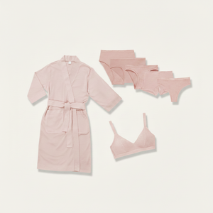 Organic Cotton Mother's Day Gift Set in Quartz