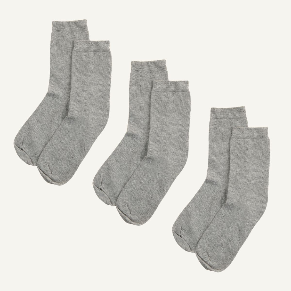 Organic Cotton Lightweight Crew Socks