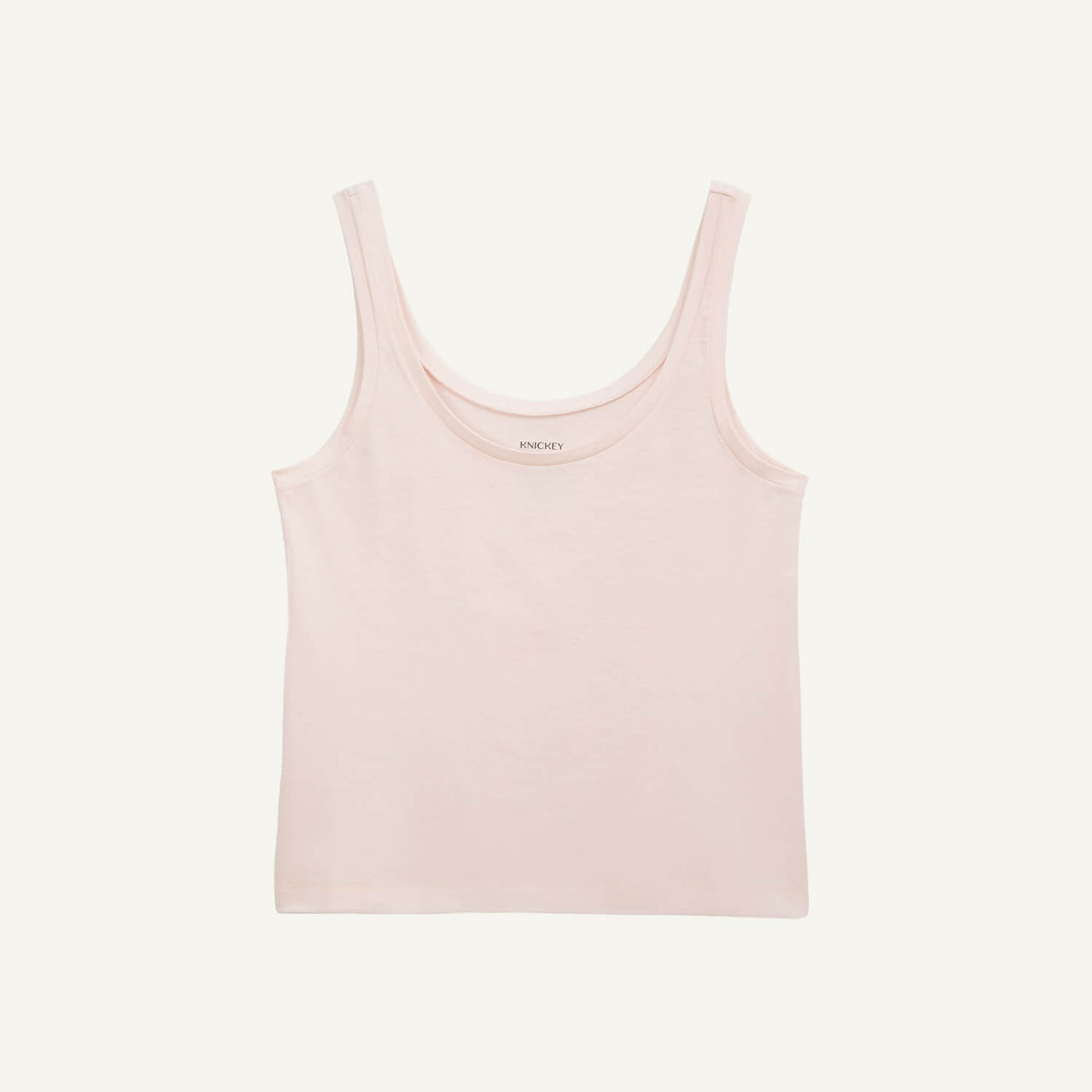 Organic Cotton Easy Tank in Pearl