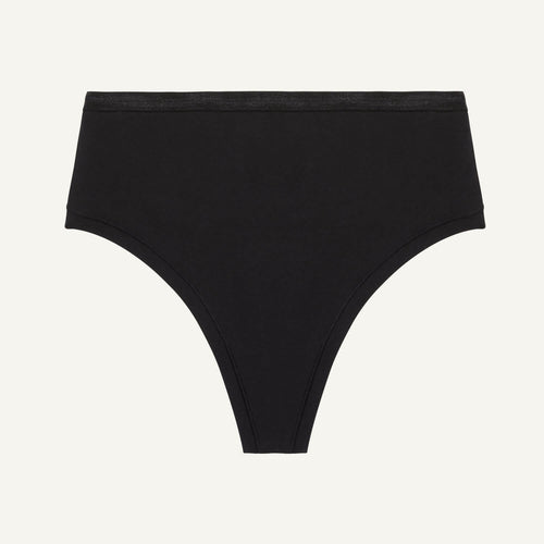 Organic Cotton High-Rise Thong