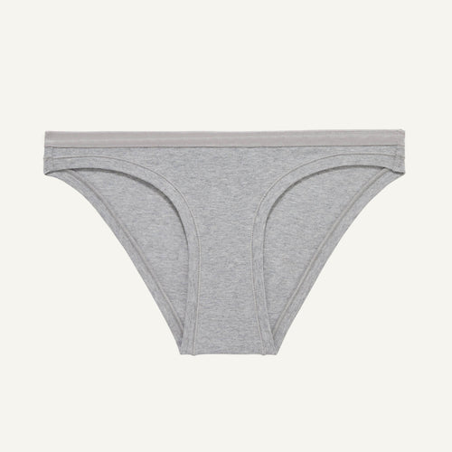 Organic Cotton Low-Rise Bikini in Lunar