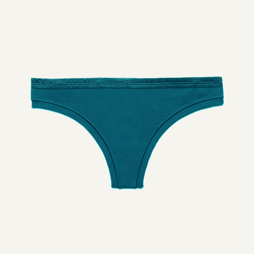 SALE Low-Rise Thong in Pacific