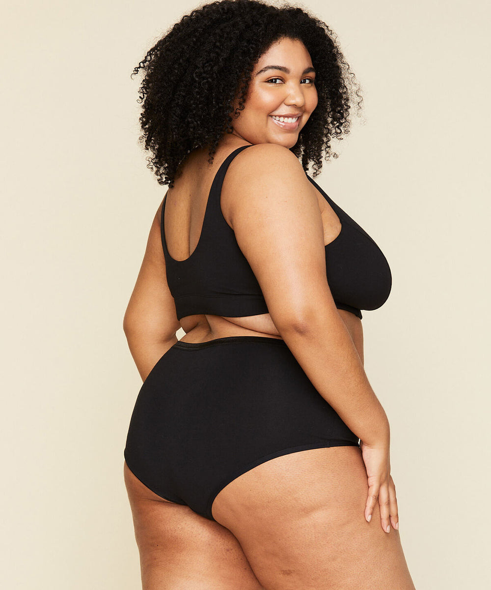 Organic Cotton Mid-Rise Retro Brief