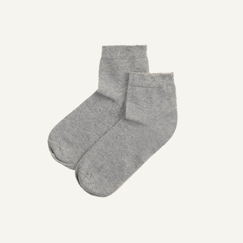 Organic Cotton Quarter Sock in Lunar