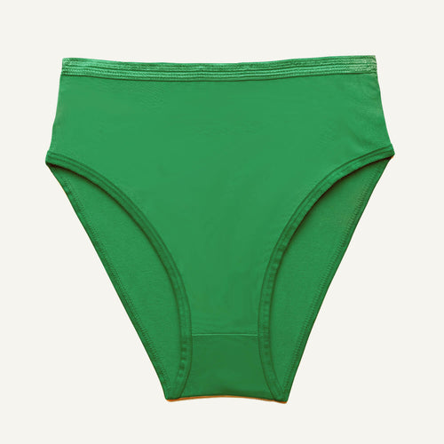 High-Rise Brief in Fig Leaf