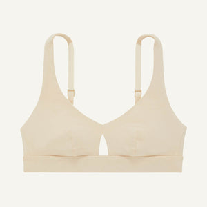 SALE Knickey Keyhole Bralette in Wheat