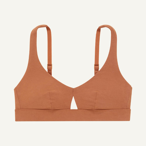 SALE Knickey Keyhole Bralette in Spice