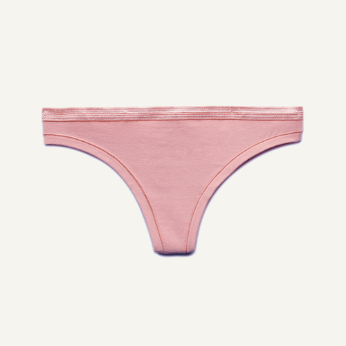Low-Rise Thong in Rosy Cheeks