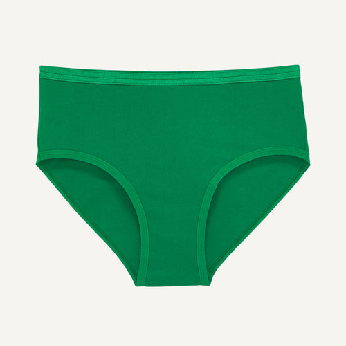 SALE Mid-Rise Brief in Fig Leaf