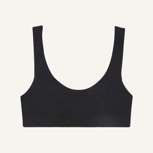 Organic Cotton Scoop Bralette