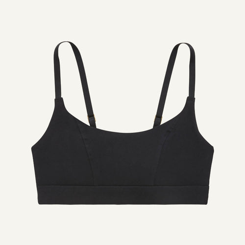 Buy Organic Cotton Bralette Black Cotton Bra 'johnny Jump Up' Pullover  Style Made to Order Custom Fit Lingerie Online in India 